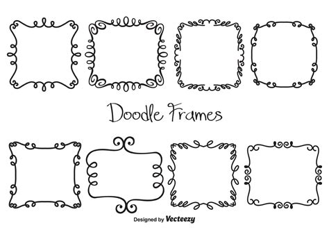 Vector Doodle Frames 82672 Vector Art at Vecteezy