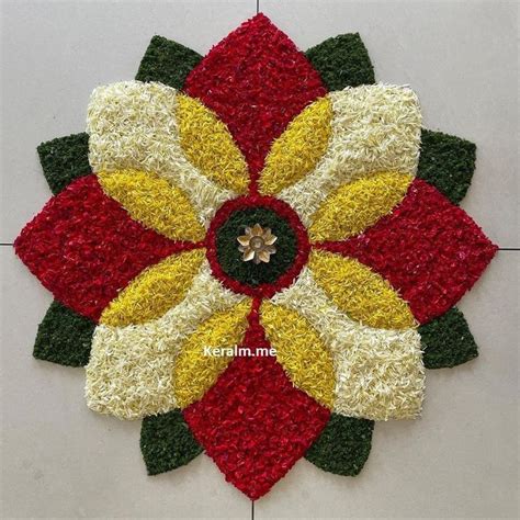 Onam Latest designs | Pookalam design, Onam pookalam design, Easy rangoli designs