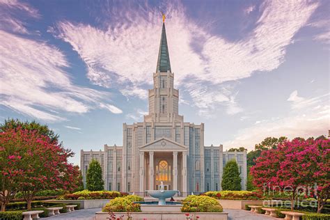 Architectural Photograph of Houston Latter Day Saints Temple in ...