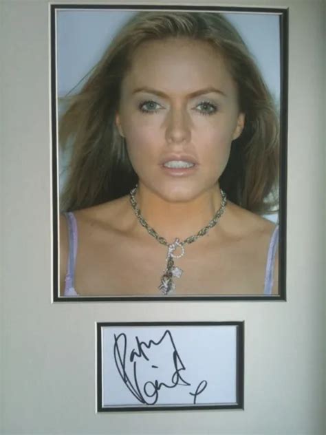 PATSY KENSIT - Top Model And Actress - Superb Signed Colour Photo ...