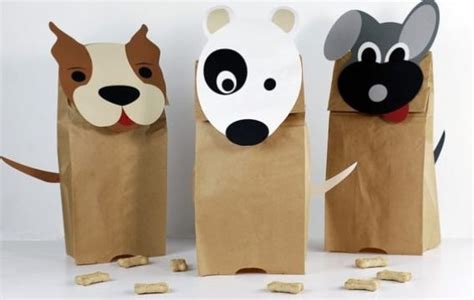 4 fáciles y divertidas manualidades con bolsas de papel