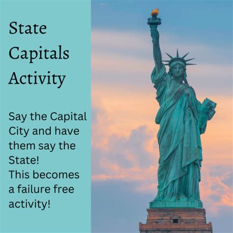State Capitals Activity – Activity Helper
