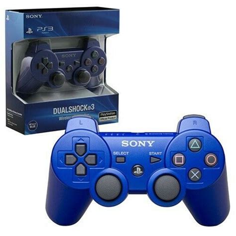 Blue Dualshock 3 Controller - Sony PS3 Controller Blue in Stock