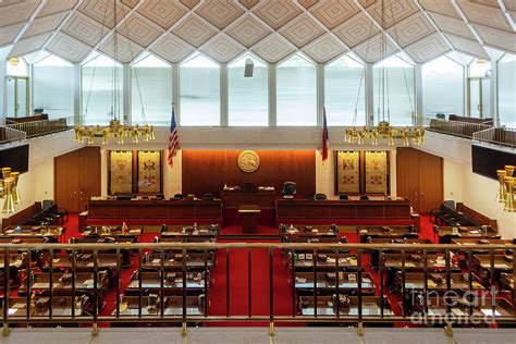 North Carolina State House of Representatives Chamber Photograph by Jeff Zehnder - Fine Art America