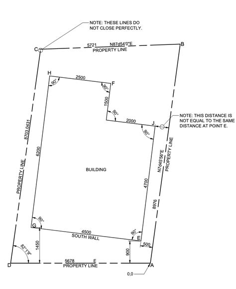 3. Reproduce the property plan and building show on | Chegg.com