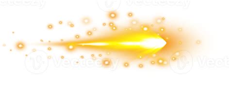 Yellow horizontal lens flares. Laser beams, horizontal light rays. Beautiful light flares ...