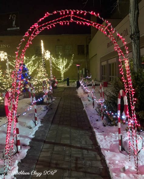 Viewing Christmas Lights in Idaho Falls Civitan Park 2 - Pebble ...