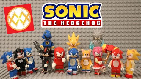 LEGO Sonic Bootleg Minifigs Wave 1 Review! - YouTube