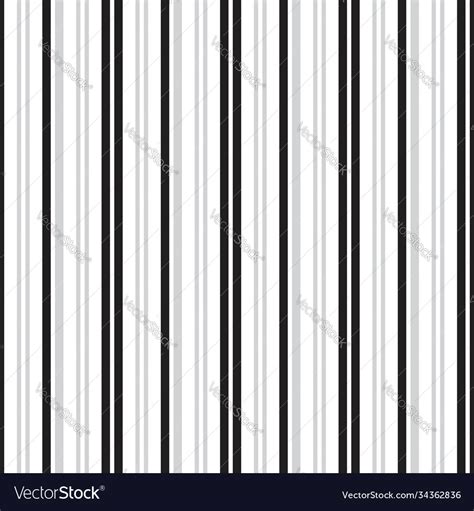 Black and white stripe seamless pattern Royalty Free Vector