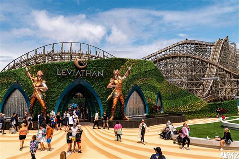 Great ride, great theming, confusing operations: Leviathan wooden roller coaster opens at Sea ...