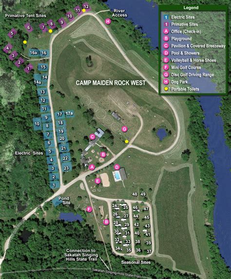 Campsite Map