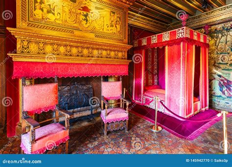 Chateau De Chenonceau Castle, France Editorial Image - Image of inside ...