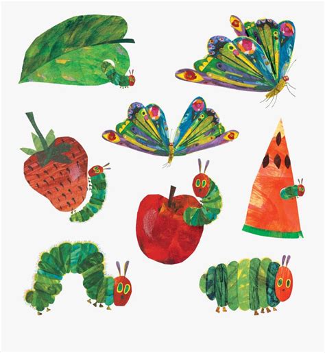 Transparent Hungry Caterpillar Png - Eric Carle The Very Hungry Caterpillar is a free … | Hungry ...