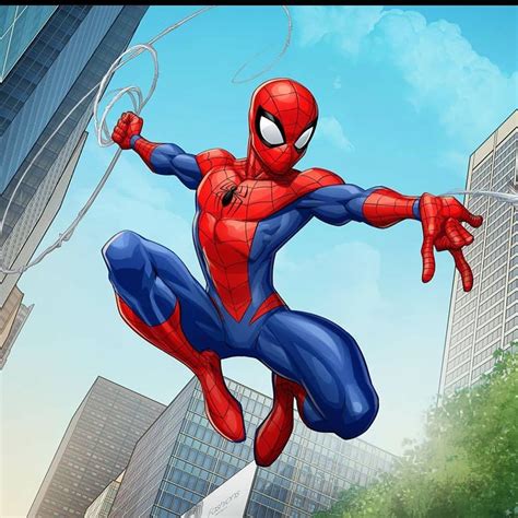 Art: @patrickbrownart #spiderman #marvel | Amazing spiderman, Spiderman ...