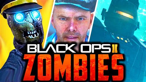 All ZOMBIES EASTER EGGS!! (Solo) "Call of Duty: Black Ops 2 Zombies ...