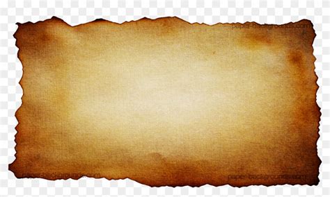 Burned Old Paper - Old Burnt Paper Background - Free Transparent PNG Clipart Images Download