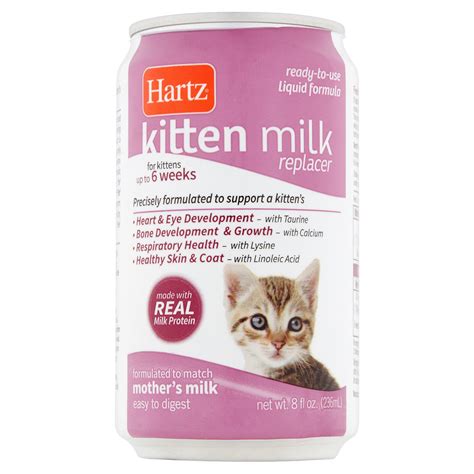 Hartz Kitten Milk Replacer, 8 fl oz - Walmart.com