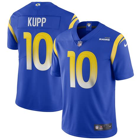 Men's Los Angeles Rams Cooper Kupp Nike Royal Vapor Limited Jersey