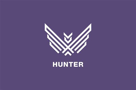 Hunter Logo | Hunter logo, Logo templates, Logo design template