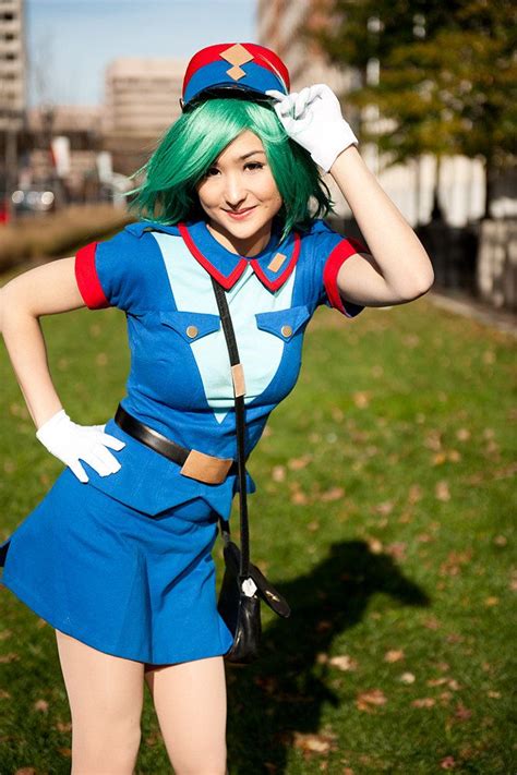 Officer Jenny Pokemon Cosplay Costume.