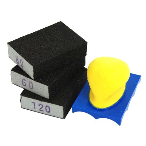 4PC SANDING BLOCK SET - All Tools Direct