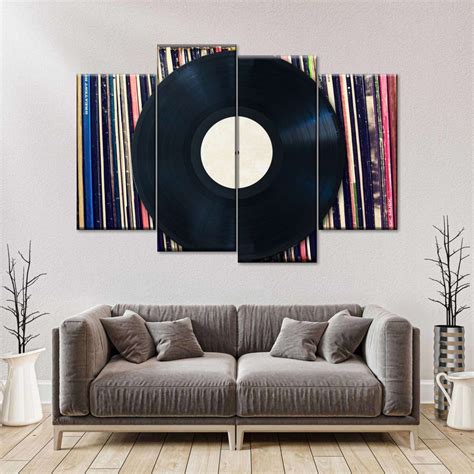 Vinyl Record Album Collection Wall Art | Photography