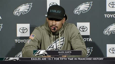 Press Conference: Jalen Hurts | November 30, 2022