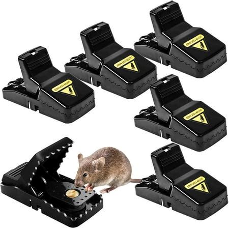 Rat Traps & Mouse Traps Large Mice Traps That Work Indoor and Outdoor Quick Effective Mouse ...