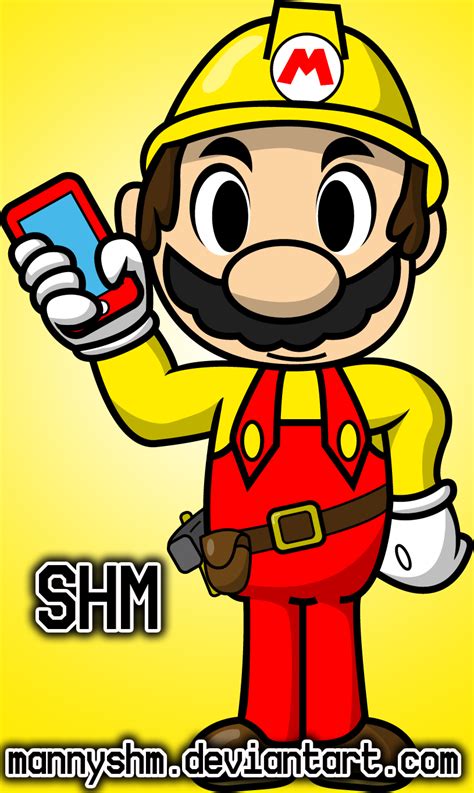 Builder Mario by MannySHM on DeviantArt