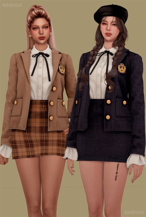 [RIMINGS] Prestigious Highschool Uniform - FULL... - RIMINGS