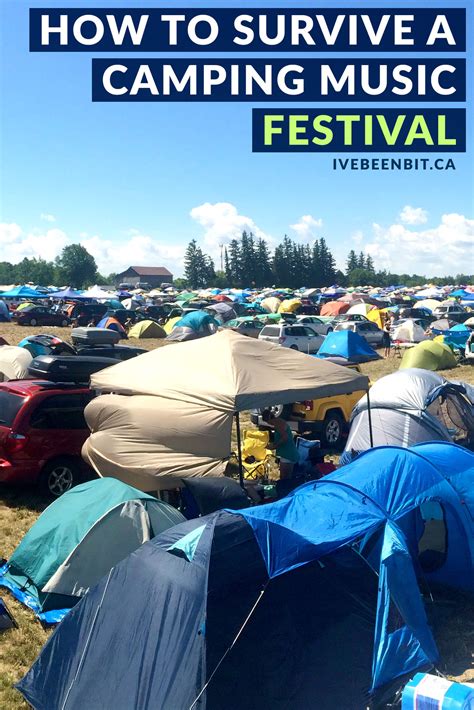 Camping Music Festival Survival Tips, What to Pack & More » I've Been ...