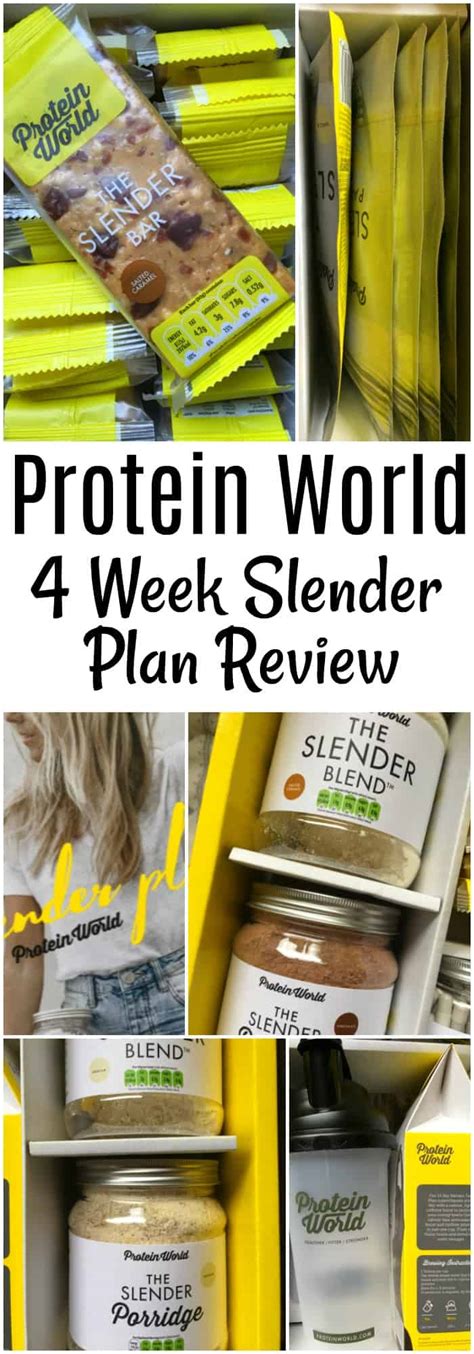 Protein World Slender Plan Diet Review - Zena's Suitcase