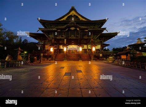 The Zenkoji old temple of Nagano city Stock Photo - Alamy