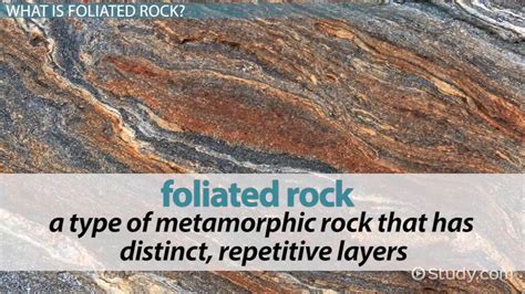 Types Of Metamorphic Rocks