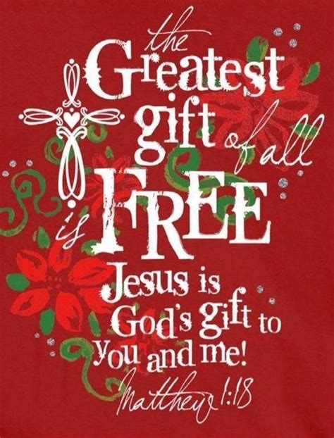 The greatest gift of all. | Christmas quotes, Christmas jesus ...