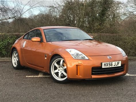 2006/56 REG NISSAN 350Z ORANGE 3.5 PETROL (300BHP) SPORTS COUPE, SHOWING 1 FORMER KEEPER *NO VAT*