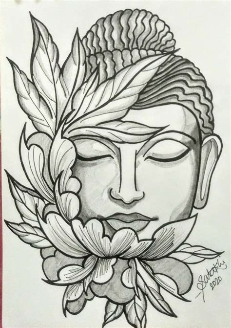 Buddha | Buddha art drawing, Buddha art painting, Art drawings sketches simple