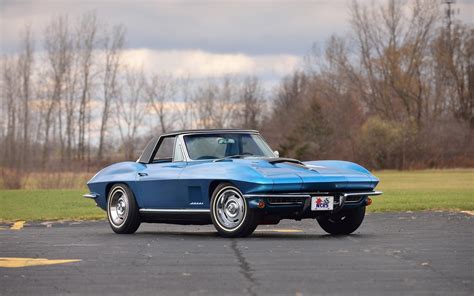 1967, Chevrolet, Corvette, c2 , Convertible, Marina, Blue, Cars, Classic Wallpapers HD / Desktop ...