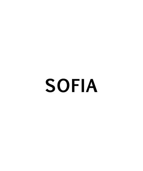 Sofia Name Text Tag Word Background Colors Digital Art by Queso ...