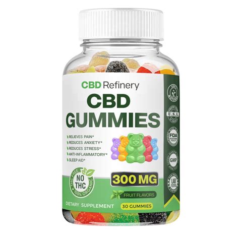 CBD Gummies 300MG - CBD Refinery