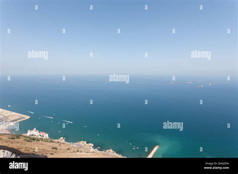 View from the rock of Gibraltar Stock Photo - Alamy