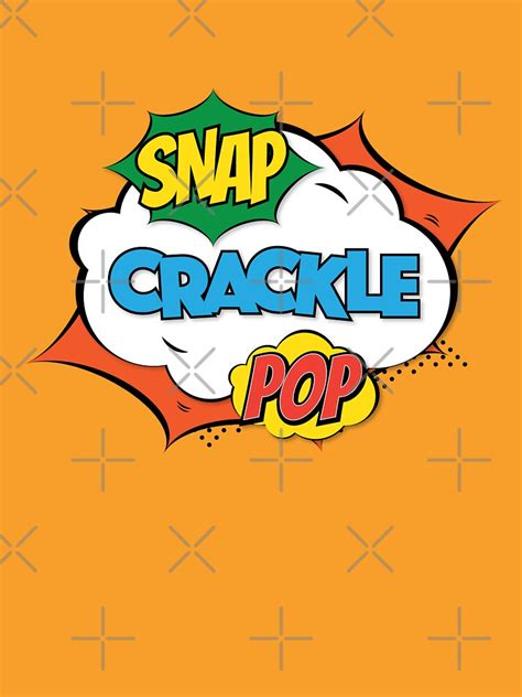 "Snap Crackle & Pop" T-shirt by friggsakes | Redbubble