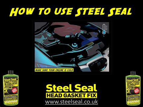 How to use steel seal head gasket repair