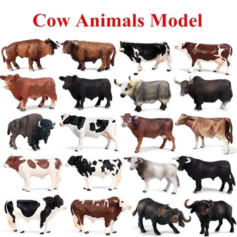 Miniature Cattle, Gado, Milk Cow, Chimp, Cute Toys, Toy Collection ...