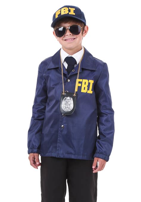 Child FBI Costume - Walmart.com