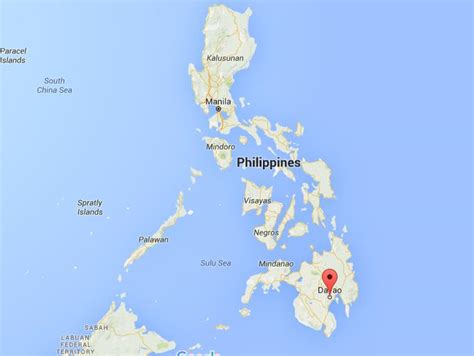 Where is Davao City on map Philippines - World Easy Guides