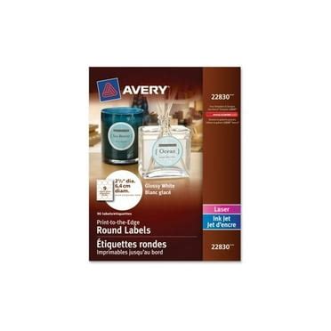 Avery Easy Peel Address Labels, Sure Feed Technology, Permanent Adhesive, 1" x 2-5/8", 3,000 ...