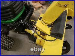 John deere x738, 4×4, snow blower, 54 front blade, 54 deck | Snow Blowers