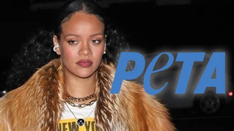 Rihanna Gifted Faux Fur Coat From PETA After Appearing To Wear Real Fur ...