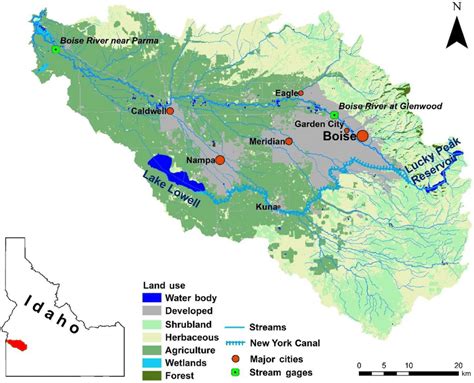 Study area: the Treasure Valley. | Download Scientific Diagram